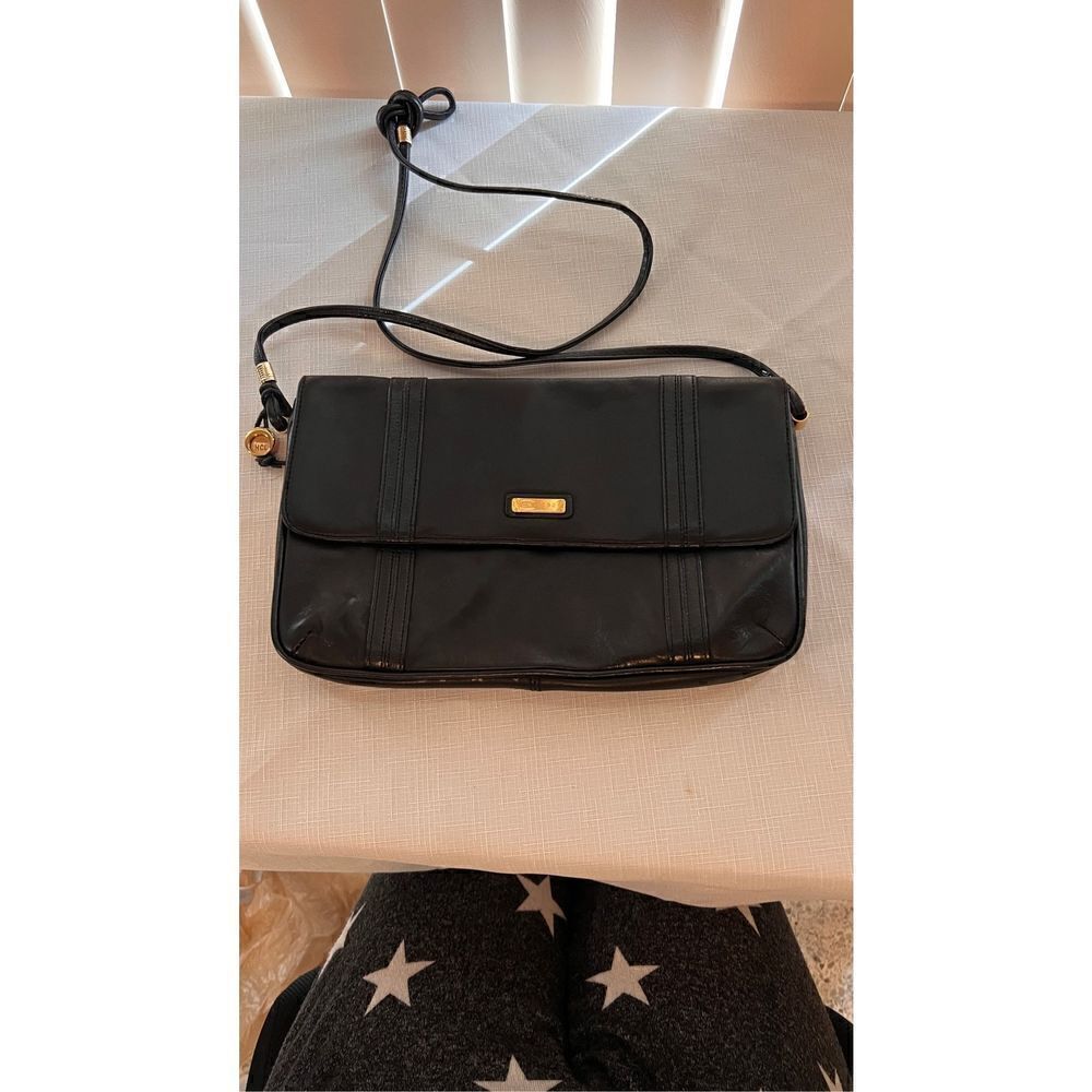 HCL VINTAGE SIGNATURE MONGRAM LEATHER CROSSBODY - Picture 2 of 11